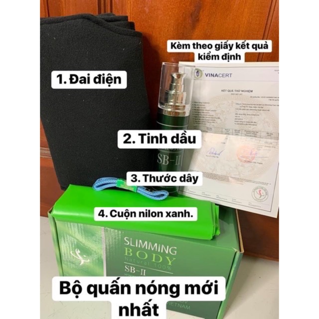 Bộ ủ nóng tan mỡ slimming body2