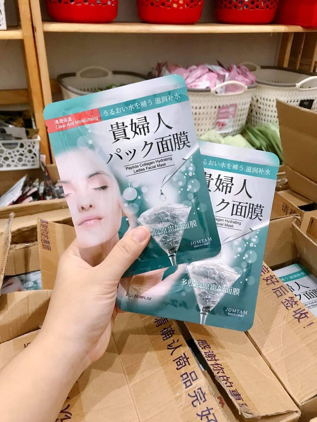 MẶT NẠ THỦY TINH COLLAGEN