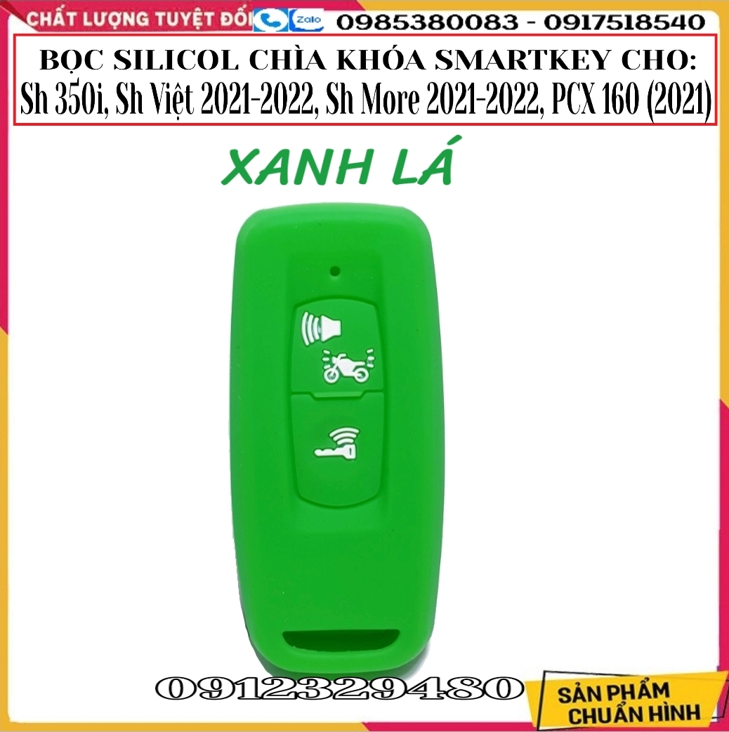 Bọc Silicon bảo vệ Smartkey chìa khoá xe HONDA Sh 300i, Sh 350i, Sh Việt 2021 - 2022, Sh More 2021-2022, PCX 160 2021- 2022