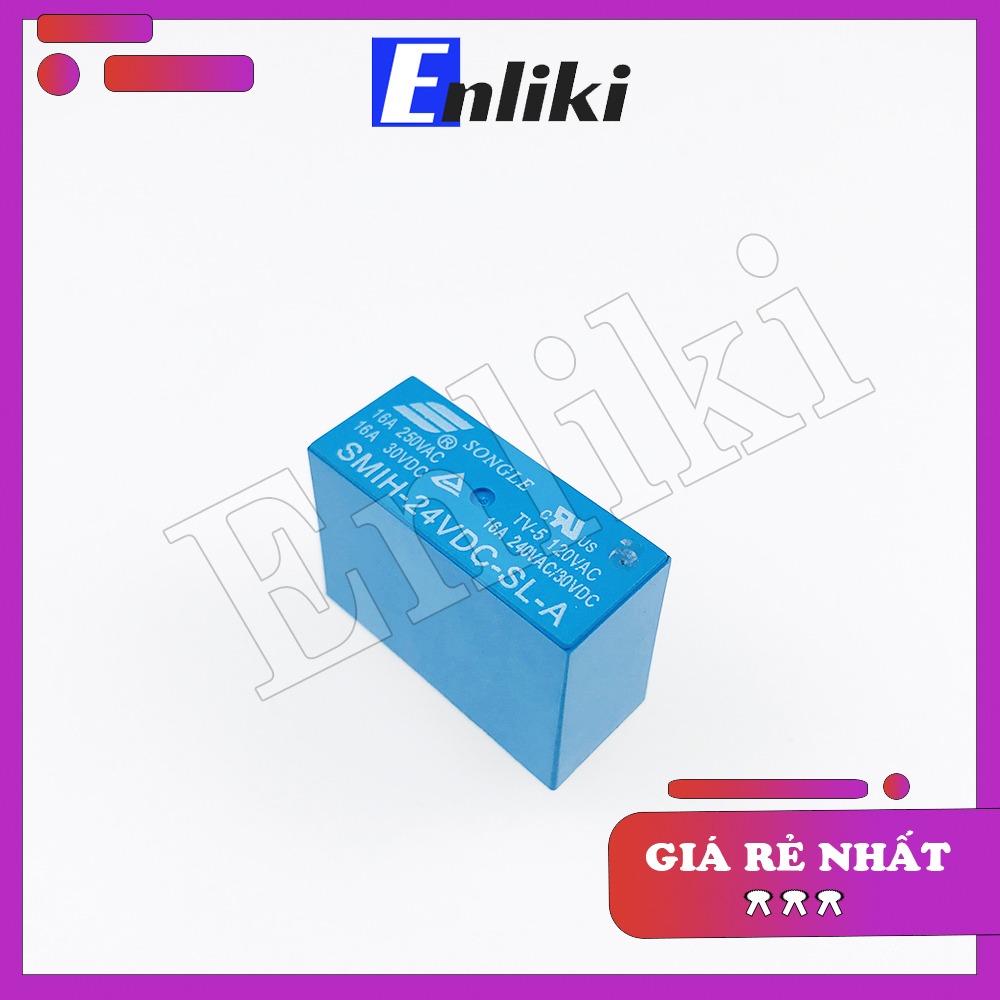 Relay 16A 6 Chân SMIH-24VDC-SL-A