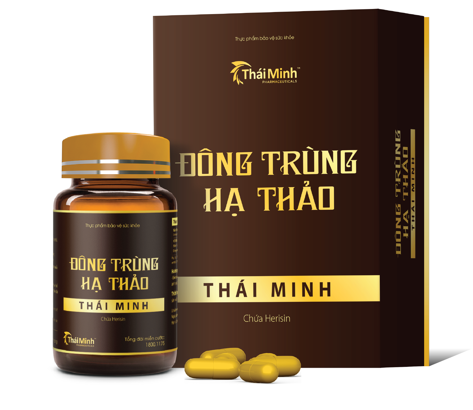 Viên uống Đông Trùng Hạ Thảo Thái Minh (Hộp 30 viên)