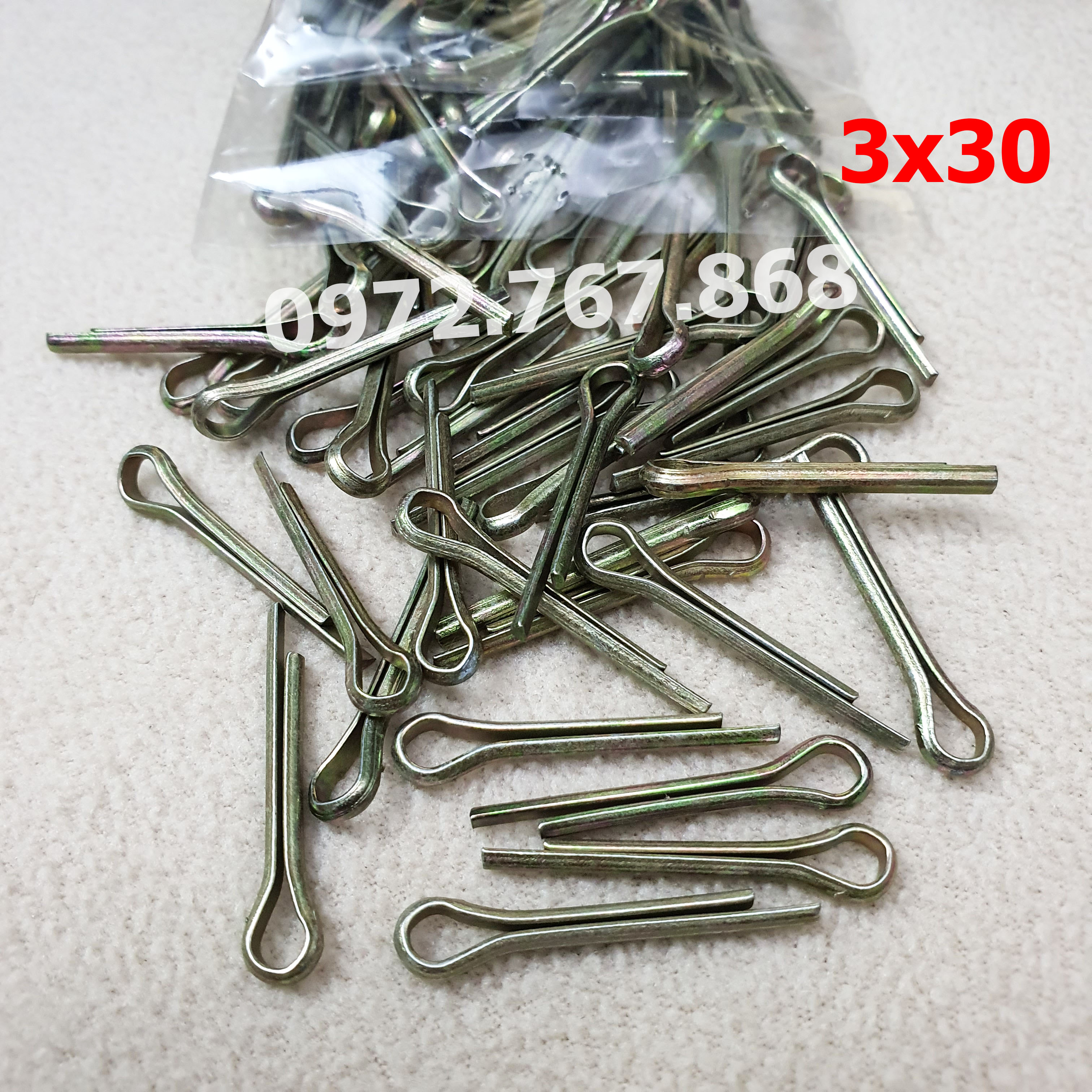 Chốt chẻ 3x30mm