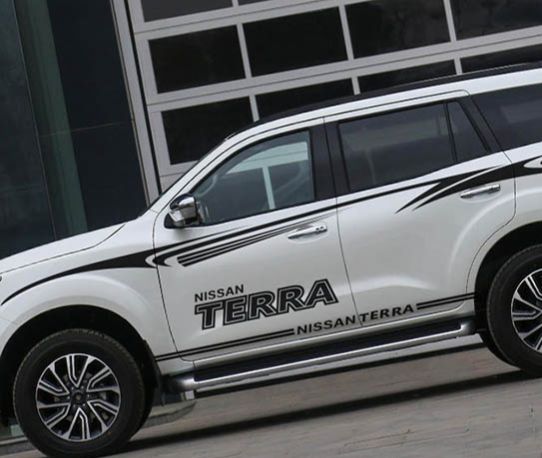 Tem xe Nissan Terra thể thao ms01