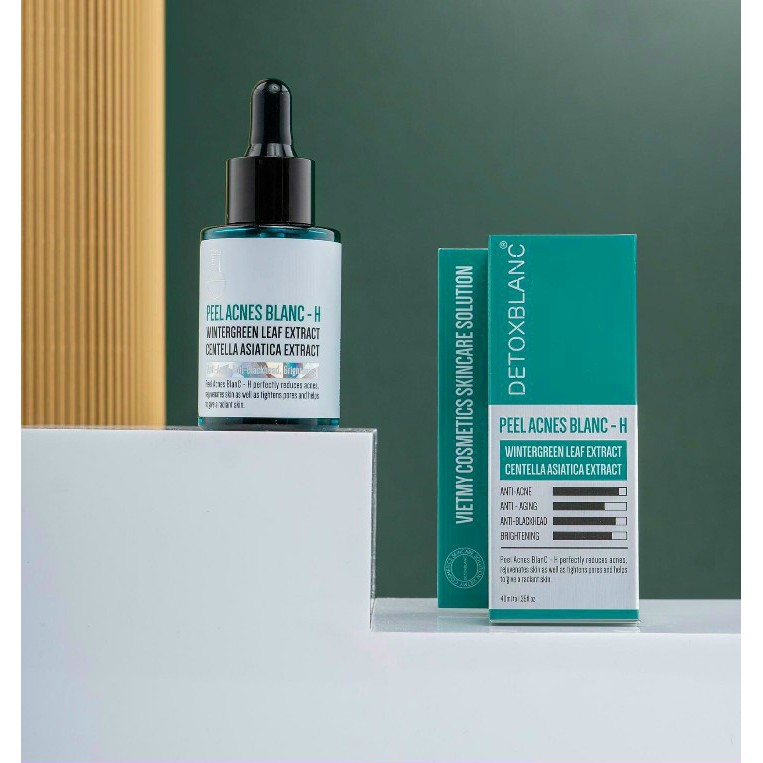 Serum cho da mụn detox blanc Mẫu H