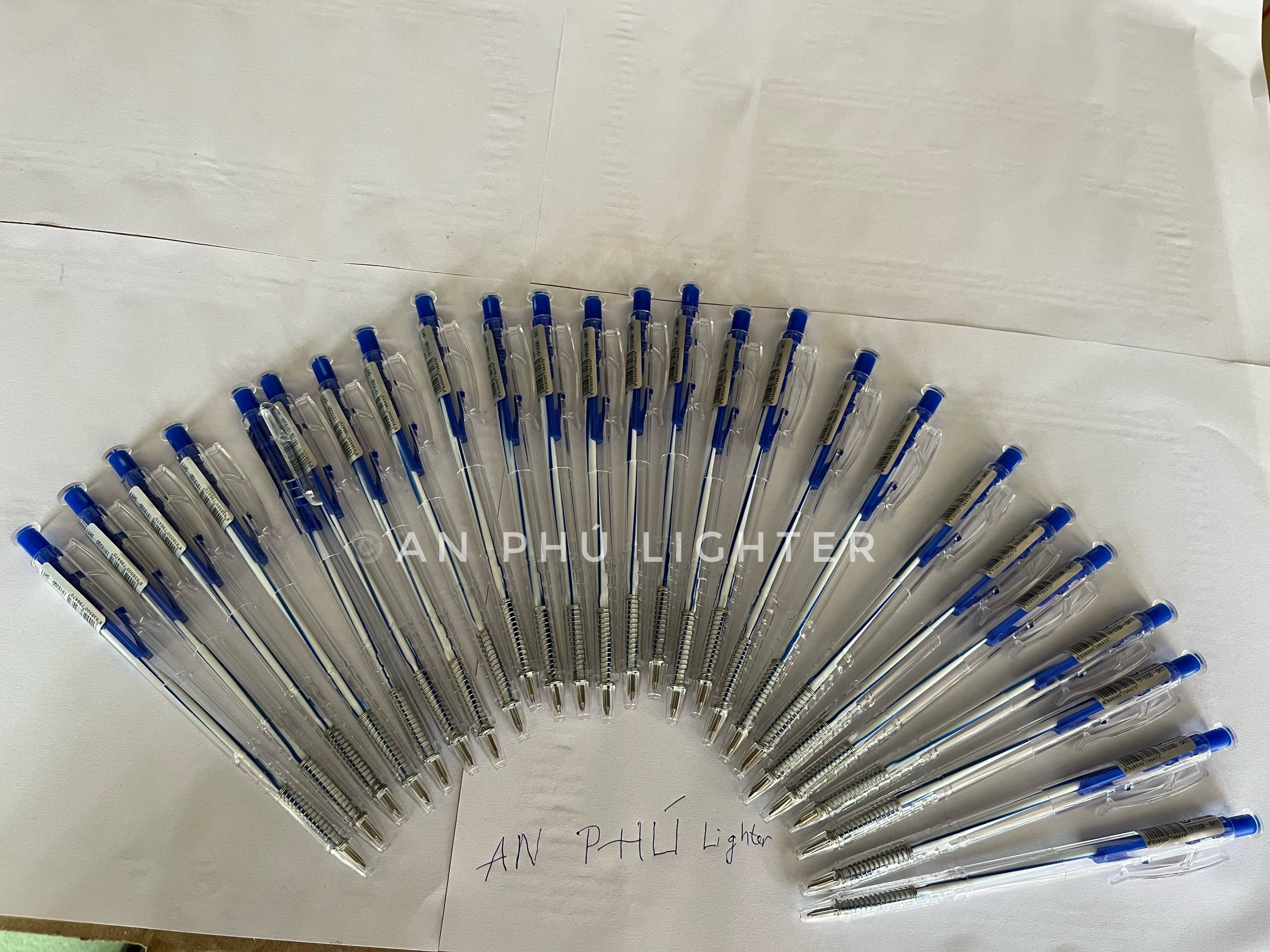 [ CHÍNH HÃNG ] Bút Bi Xá Rẻ DENGFENG 207 -  đầu bi 0.7 ( Bịch 100 cây )