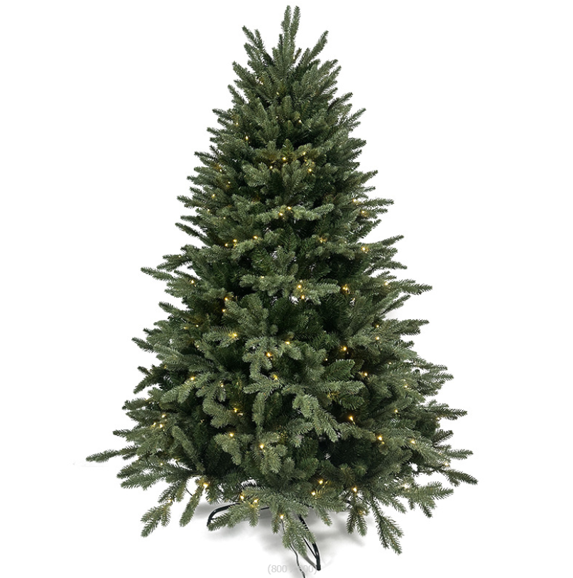Cây thông C9 cao cấp có gắn sẵn đèn trang trí noel, giáng sinh (TÁN DÀY ĐẸP)