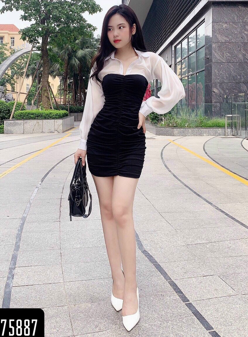 ĐẦM ÔM BODY HOT GIRL AD FASHION