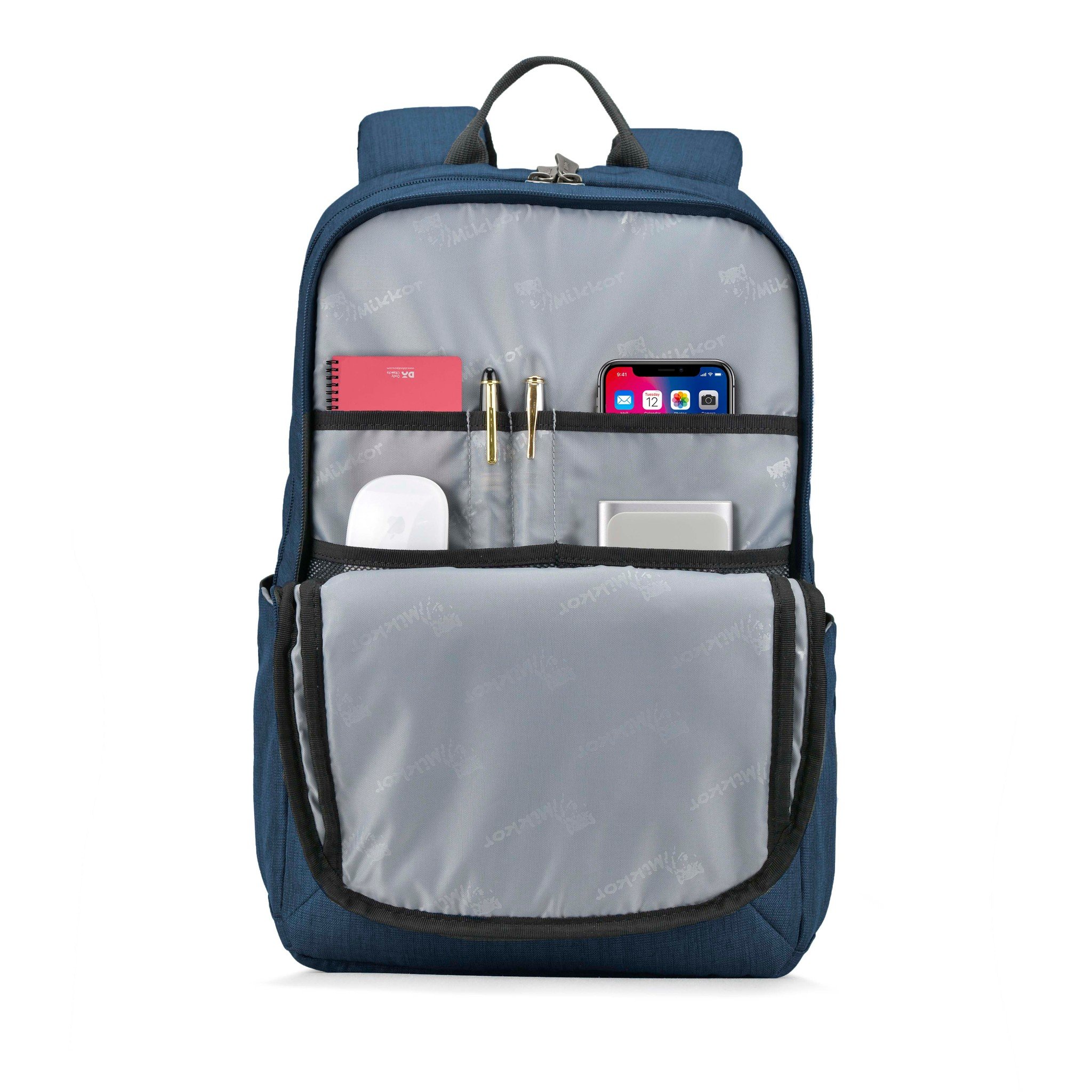 Ba Lô Laptop Mikkor The Edwin Premier (Xanh Navy)