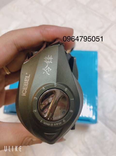 Máy câu ngang tay trái ICEBEL  (cam kết đổi trả trong 2 tuần đầu)