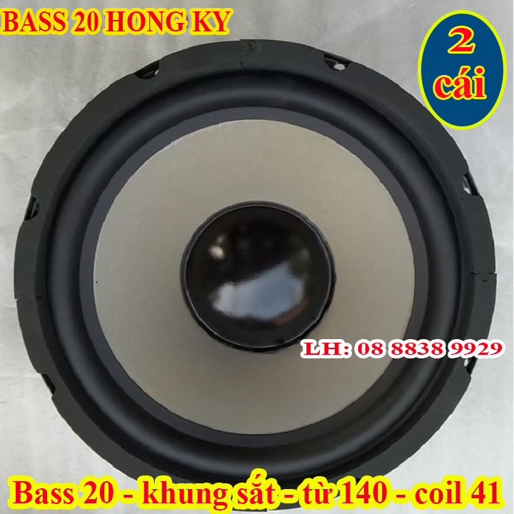 Bass 20 hồng kì vàng từ 140 cao cấp - giá 2 cái