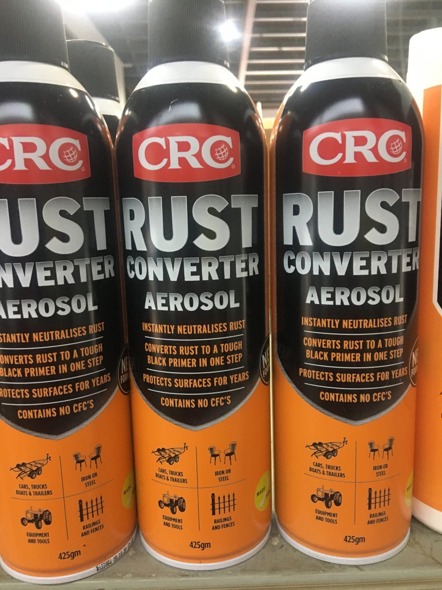 Chai xịt chuyển đổi rỉ sét CRC Rust Converter Aerosol 425g