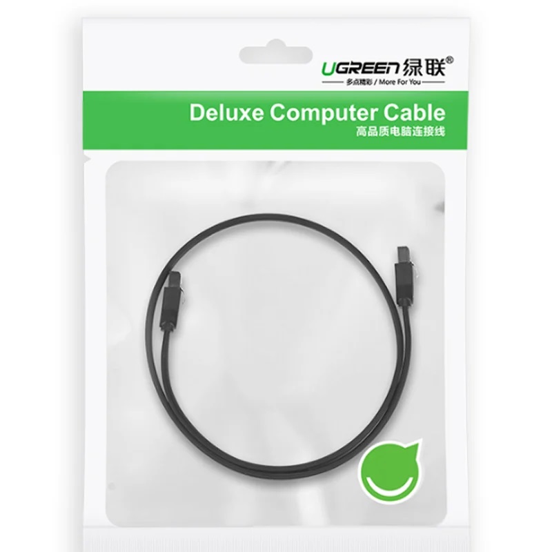 (50cm) Cáp SATA 3.0 đầu bẻ góc 90 độ - Ugreen 30797