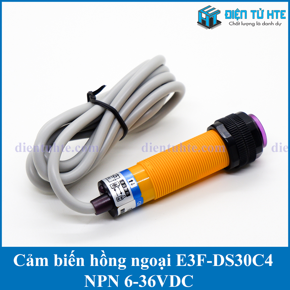 Cảm biến hồng ngoại E3F-DS30C4 NPN 6-36V