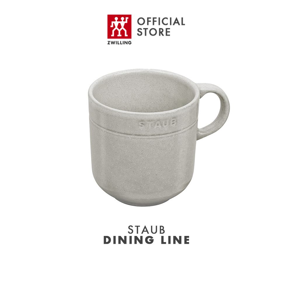 [ZWILLING] Ly STAUB bằng sứ 350 ml, màu white truffle