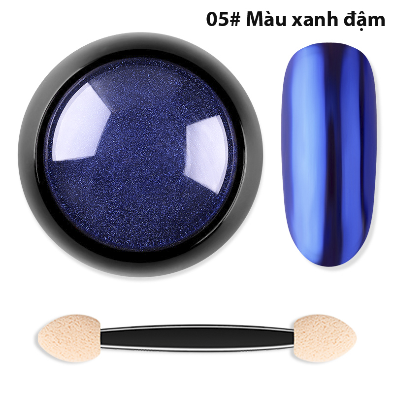 Bột Màu Phủ Móng Tráng Gương Titanium