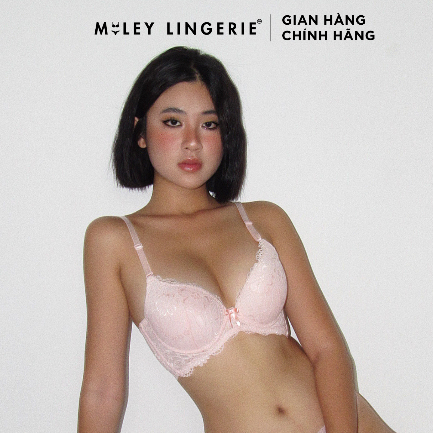 Áo Lót Nâng Ngực Ren Mút Dày 4cm Nâng Ngực Nhẹ Nhàng ACTIVE MILEY LINGERIEBra Thick Lace Breast Lift ACTIVE MILEY LINGERIE