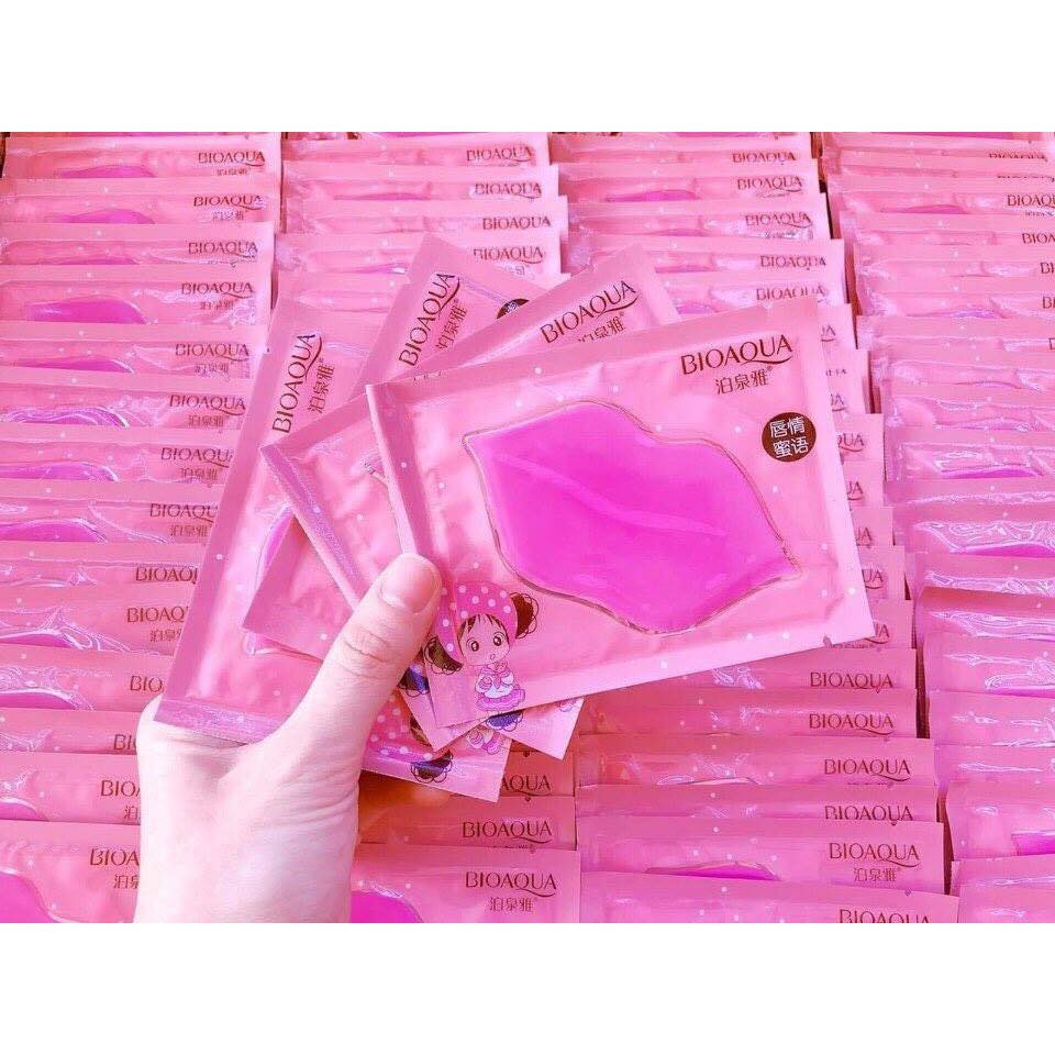 Combo 3 MASK MÔI BIO AQUA mặt nạ môi