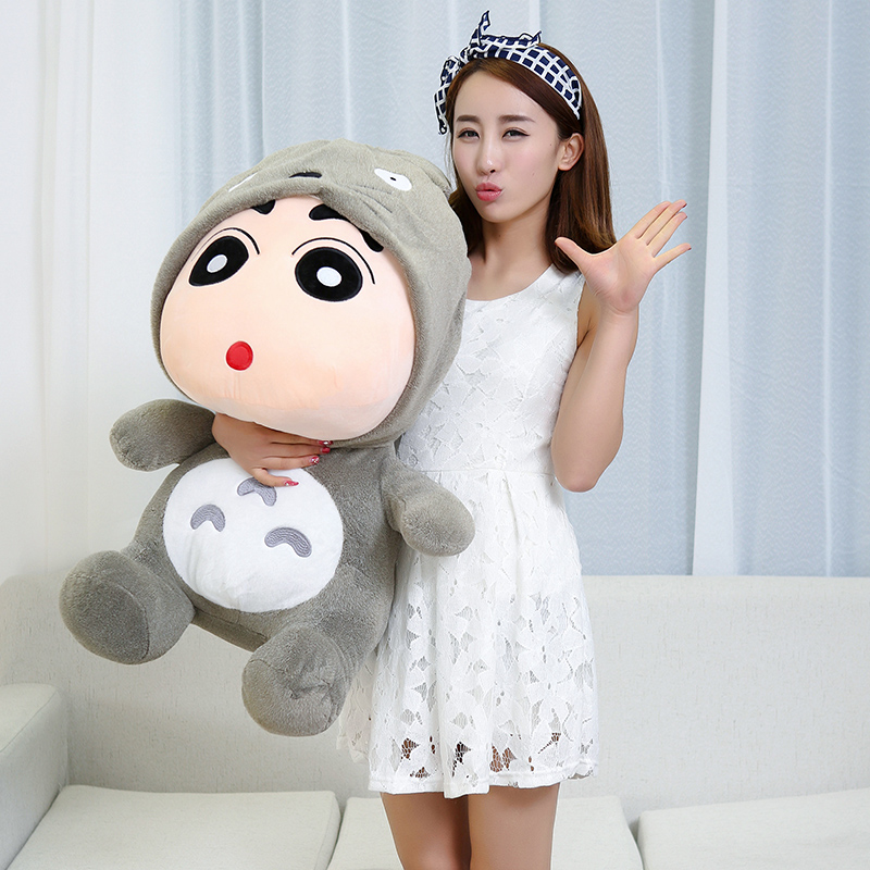 Gấu bông shin cậu bé bút chì cosplay totoro gấu bông shin totoro vải nhung cao cấp, hàng loại 1