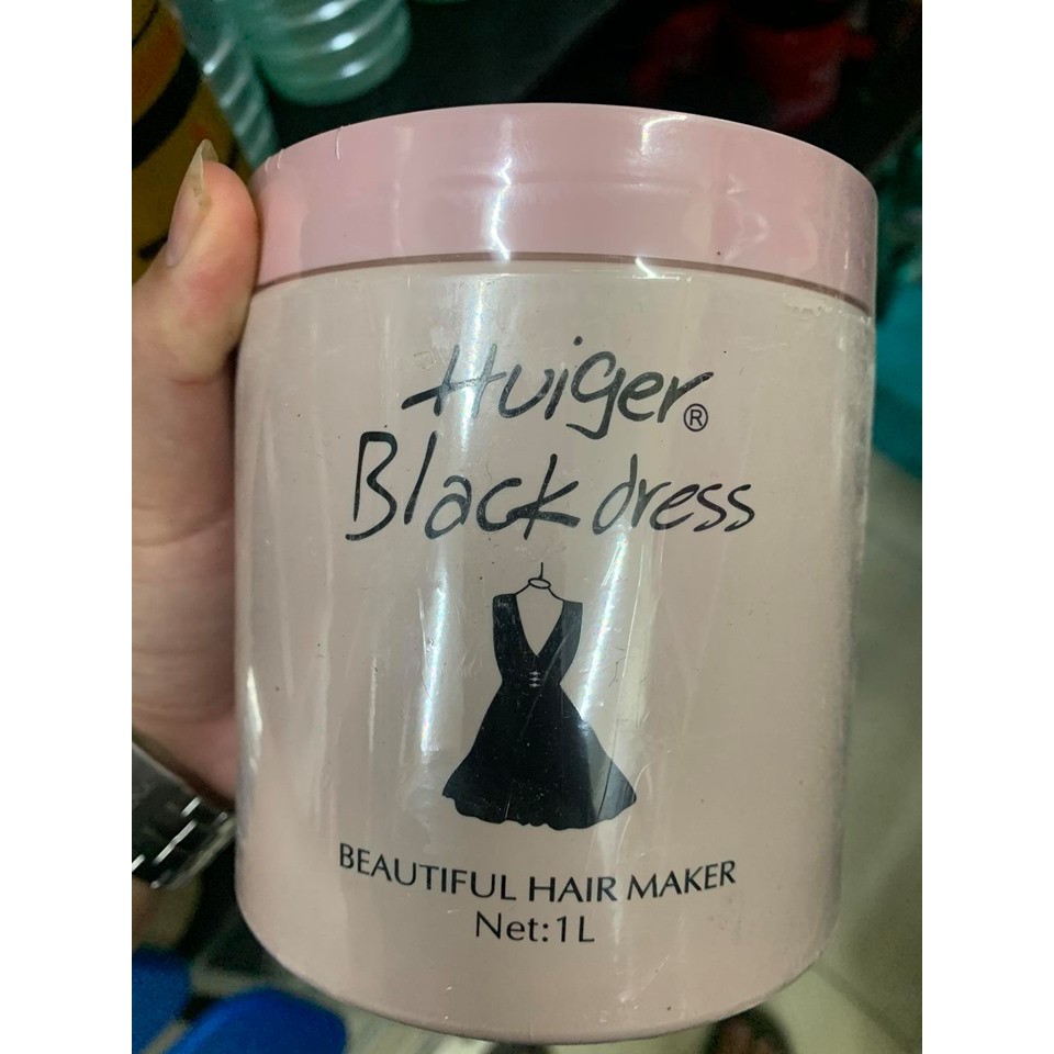 Hấp Siêu Mềm Mượt Huiger Black Dress 1000ml