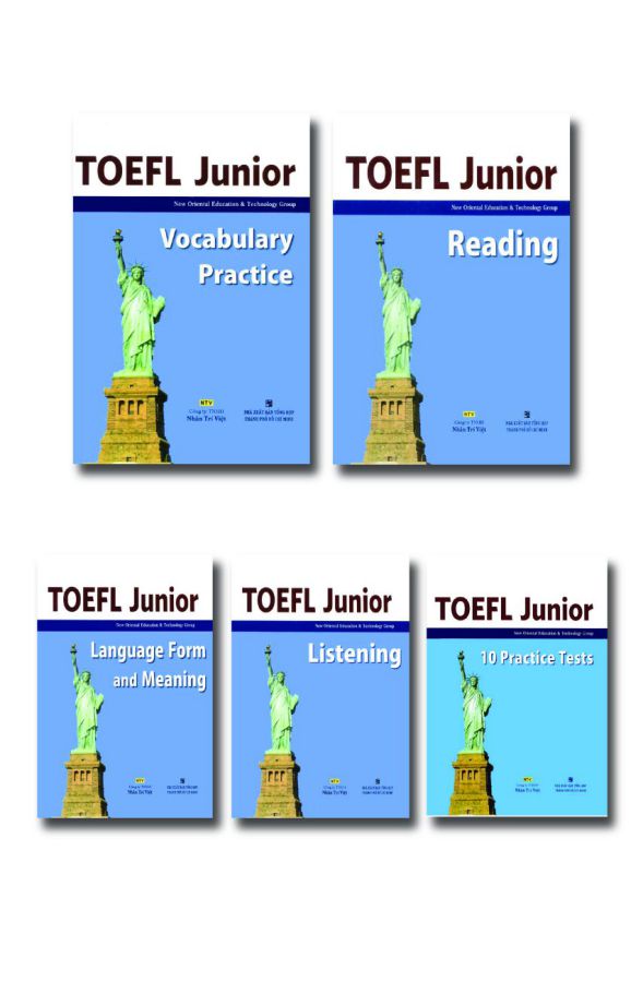 [TRỌN BỘ] Master TOEFL Junior - 17 Books | Tặng kèm link AUDIO