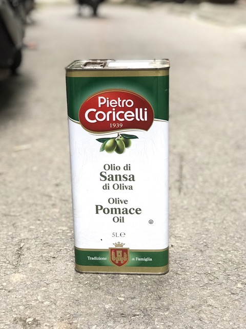 Dầu oliu Pomace Pietro Coricelli 5 Lit - Nhập khẩu Italia