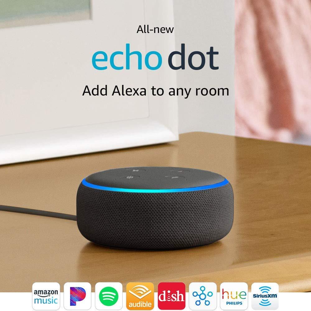 Loa thông minh Amazon echo dot 3 - Loa thông minh thế hệ mới nhất 2019