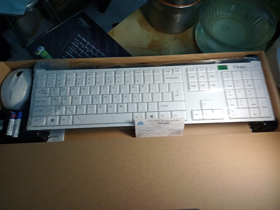Bộ phím chuột không dây Fuhlen MK650 chính hãng mới 100%
