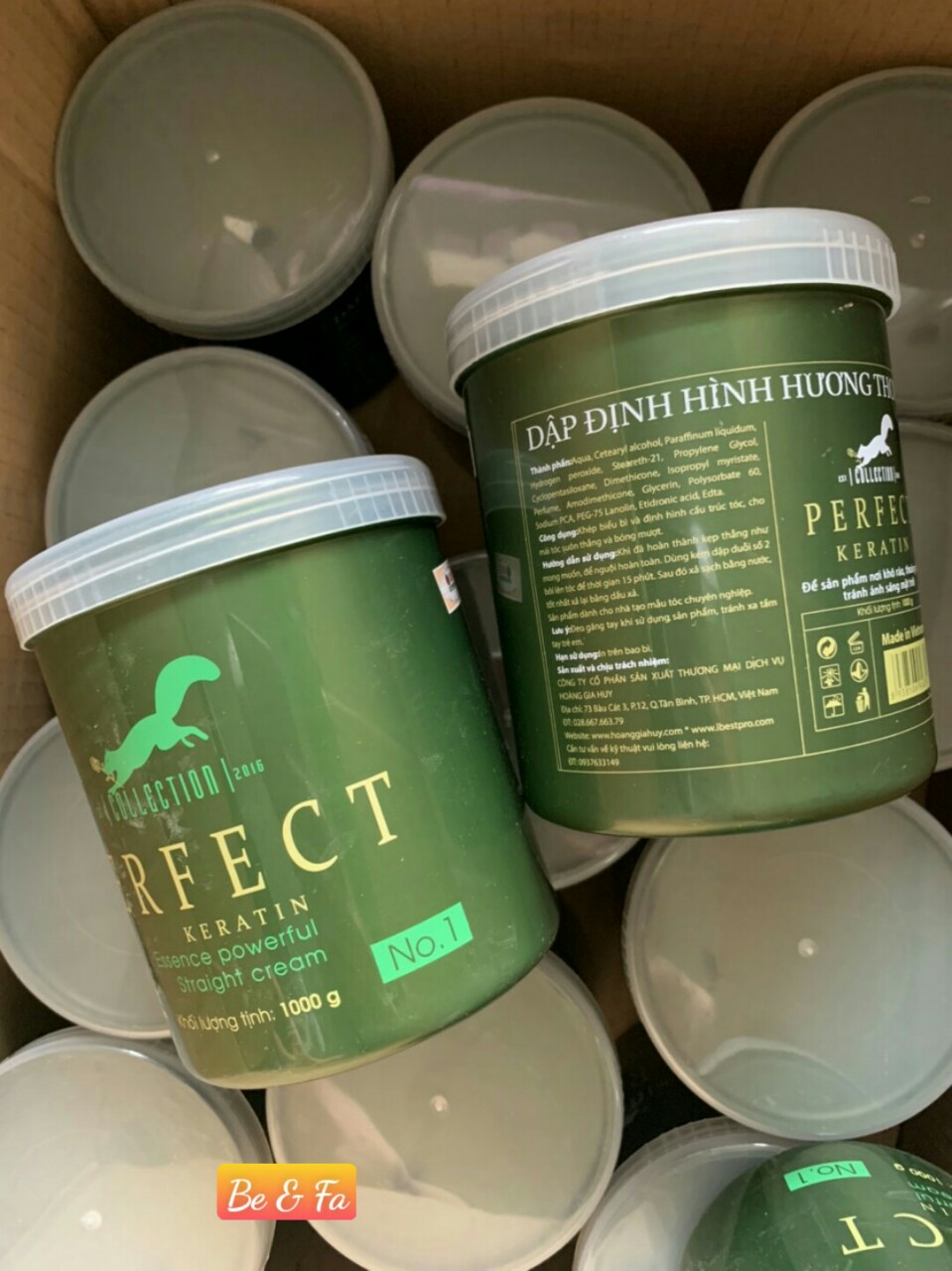 Cặp Thuốc Duỗi Tóc ibest Perfect 1000ml*2