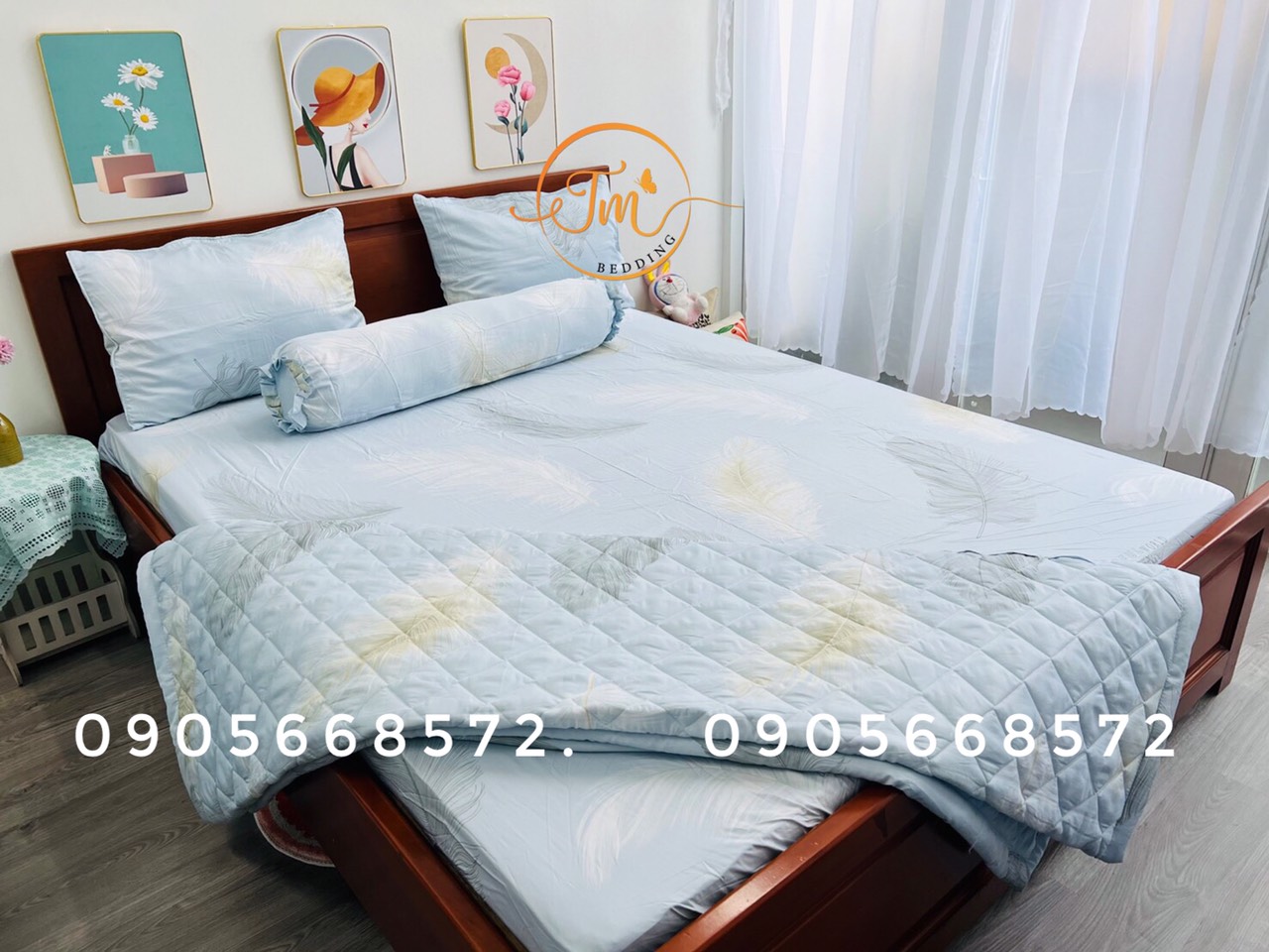 Ga gối vải lụa tencel mềm mát cao cấp