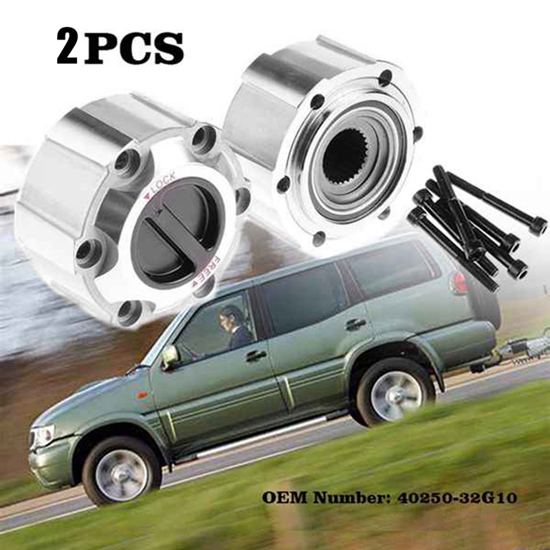 2Pcs 402502S610 Car Front Wheel Clutch Hub Manual Locking Hub for