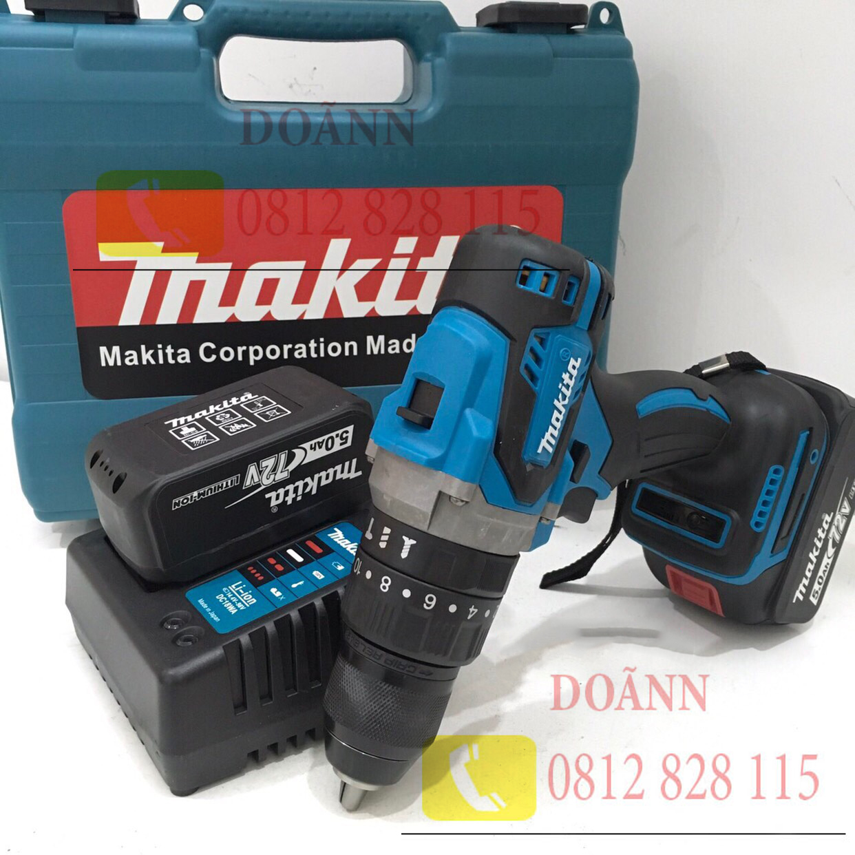 Khoan pin Makita' 3 chức năng