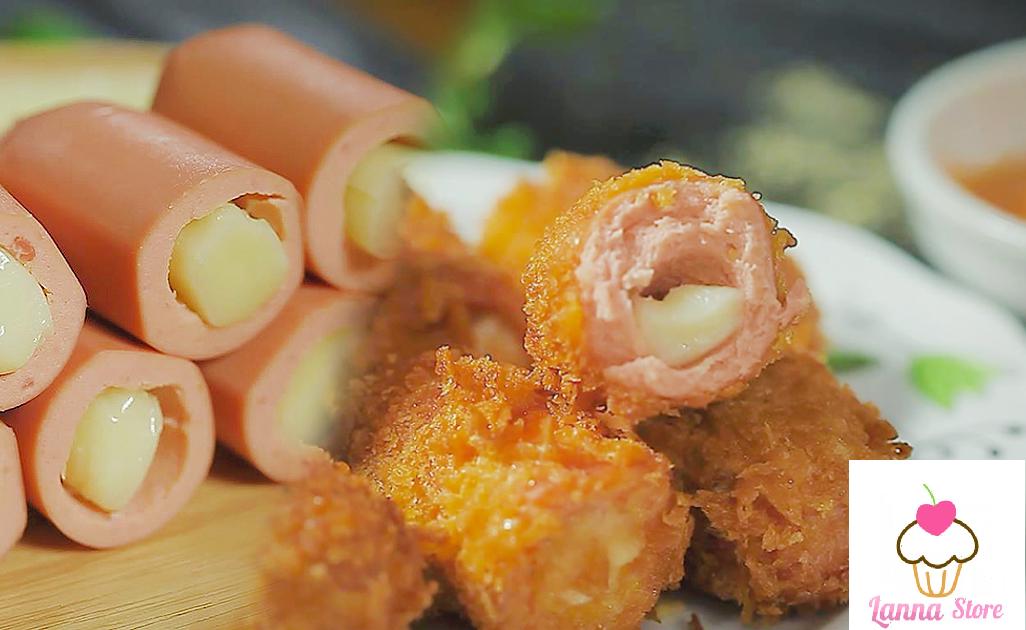 Xúc Xích Phô Mai Cá Dạng Gói 8 Thanh -  Nhật Bản