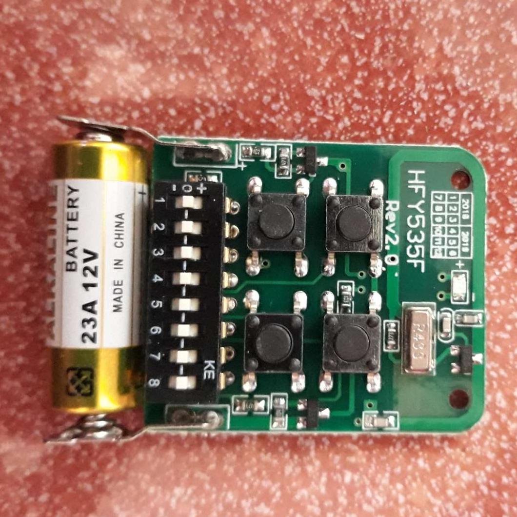 Remote cửa cuốn mã gạt 433 mhz siêu bền