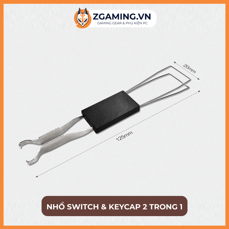 2 IN 1 KEYCAP REMOVATOR & SWITCH EXTRACTOR