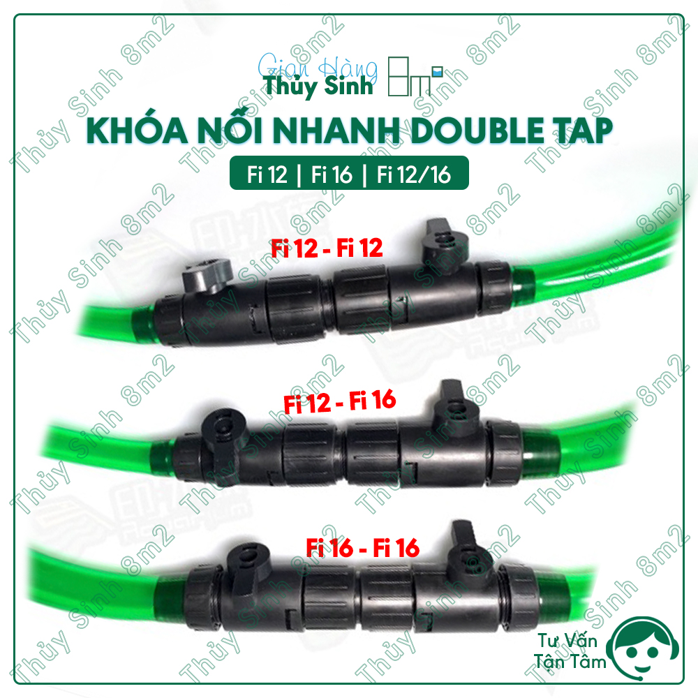 Double Tap SUNSUN, Phụ Kiện Máy Lọc Thủy Sinh | 8m2