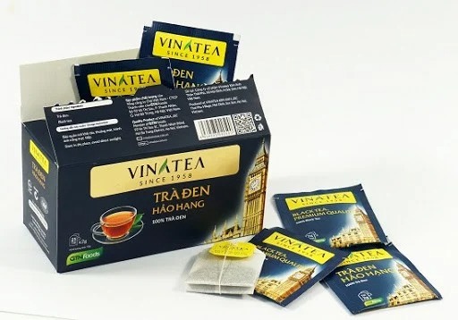 [HCM]Trà Đen Hảo Hạng Vinatea hộp 50g (25 gói x 2g)