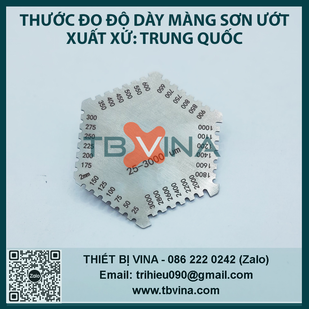 THƯỚC ĐO ĐỘ DÀY SƠN ƯỚT