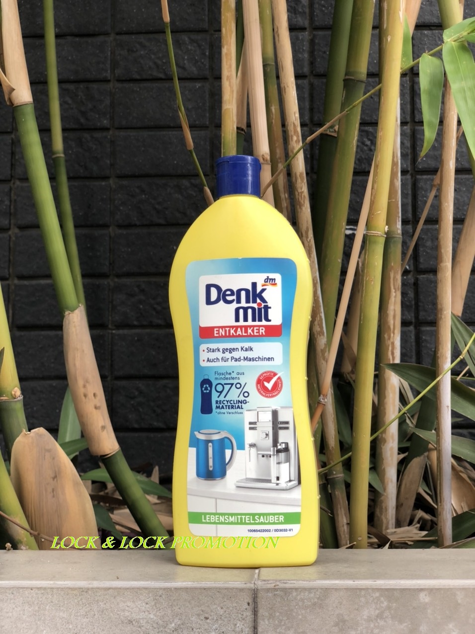 [HCM]Dung dịch tẩy cặn Canxi cho ấm siêu tốc máy pha Cafe... Denkmit 250ml