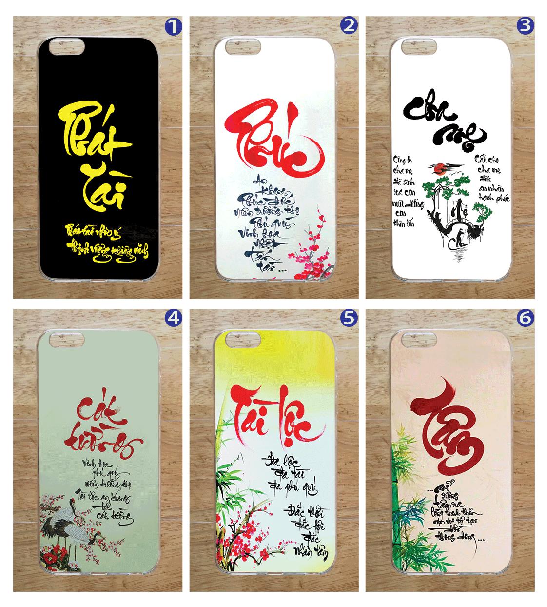 Ốp Lưng iPhone 6 Plus / 6S Plus (dẻo viền trắng trong) - Nhớ Ơn Mẹ Cha
