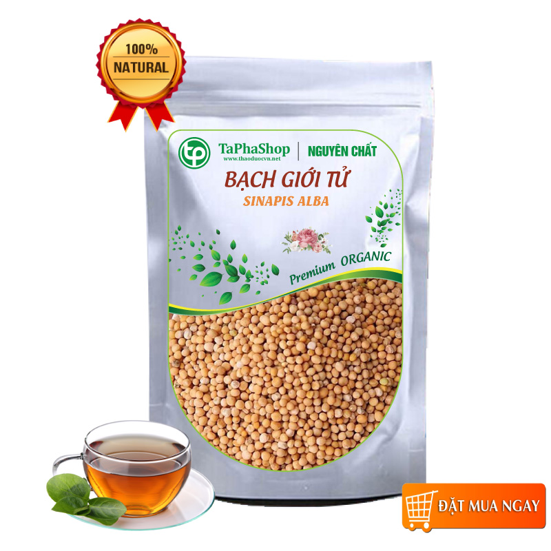 [HOT] Bạch giới tử sấy khô 500g - Thảo Dược Tấn Phát
