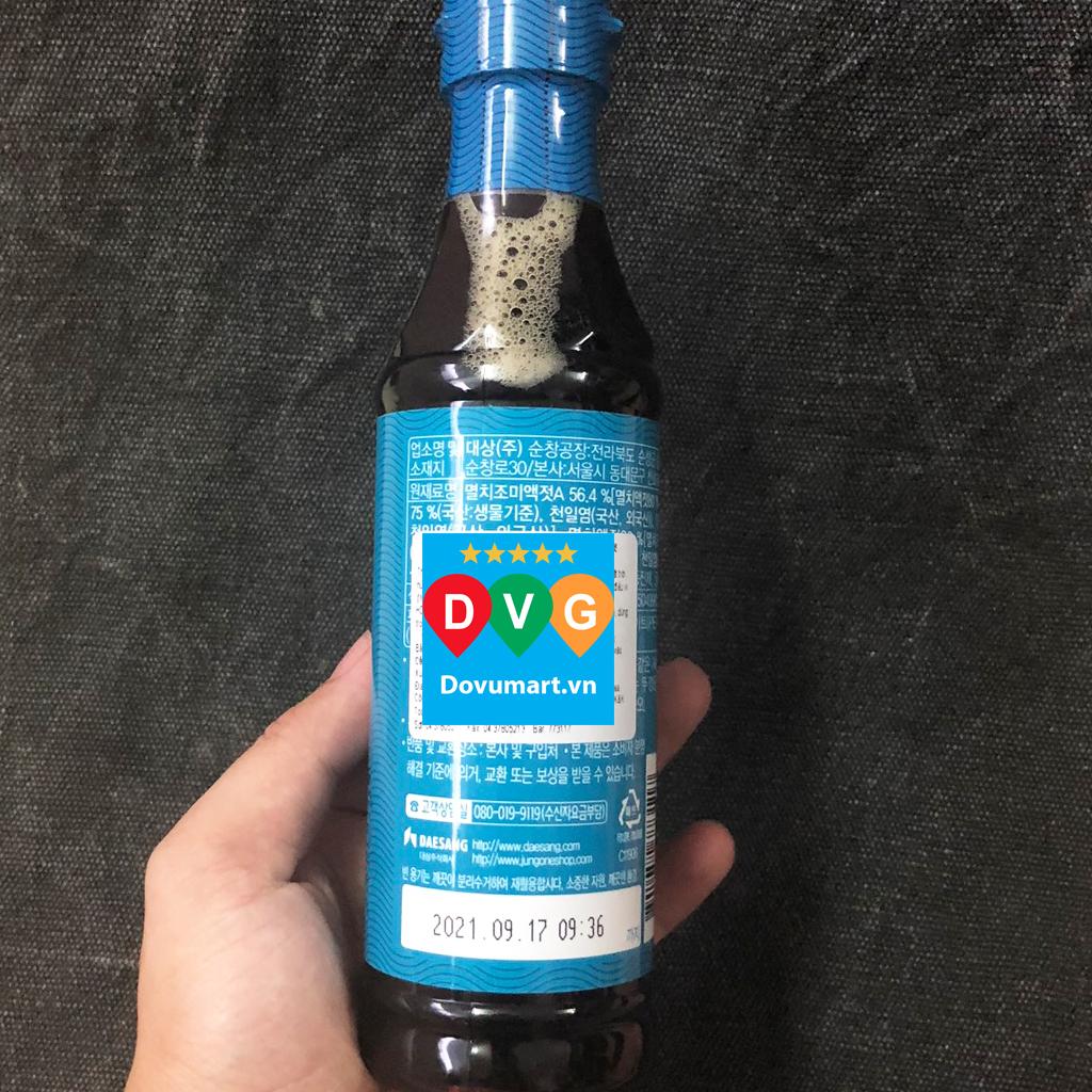 Nước Mắm Cá Cơm Hàn Quốc Chung Jung One 500G (Anchovy Sauce)