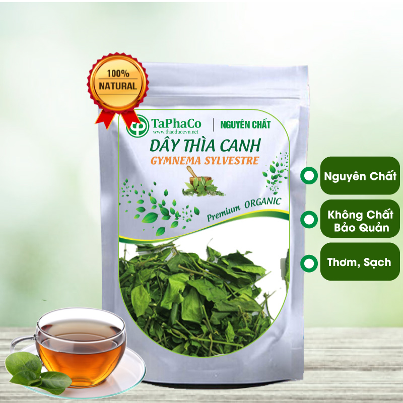 [Hàng công ty chất lượng cao] Dây thìa canh khô 500g - tấn phát - Chuyên dùng để pha trà hỗ trợ  cải thiện sức khoẻ người bị tiểu dường