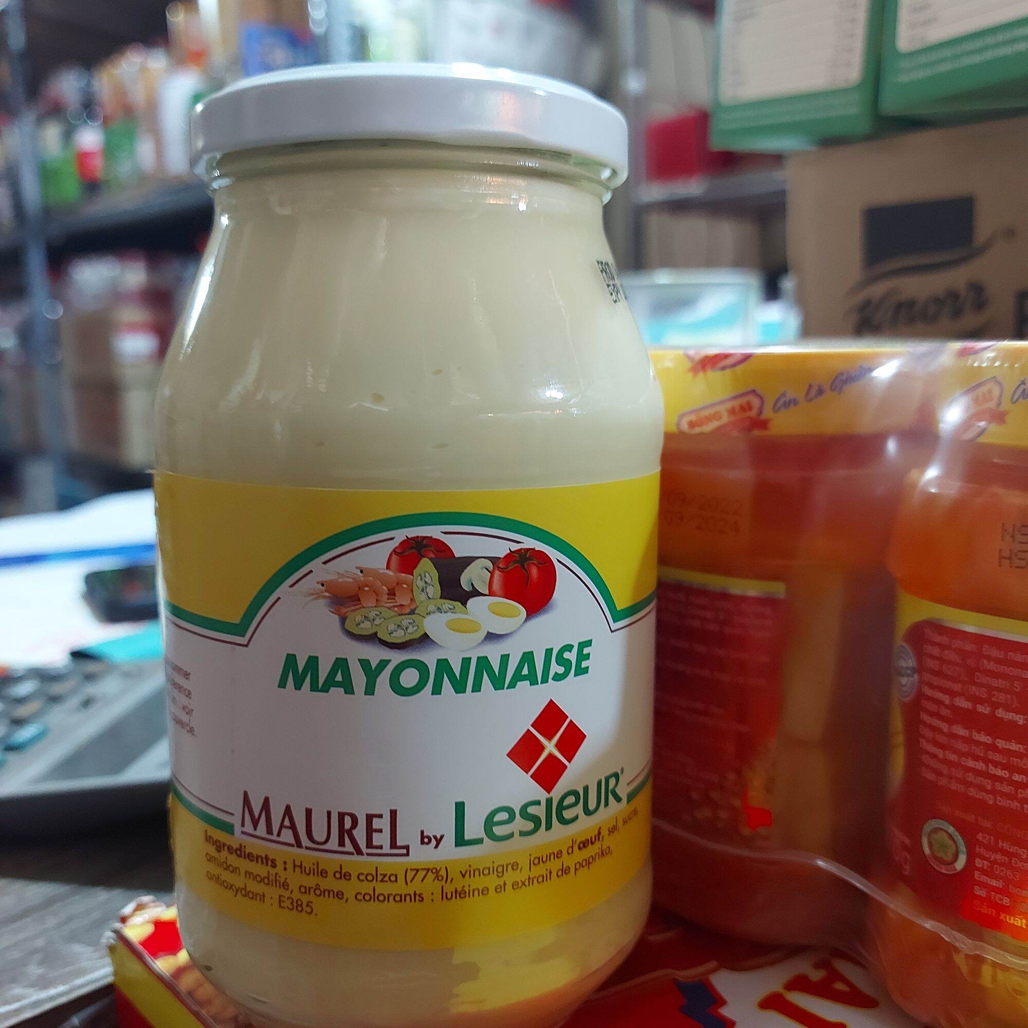 Sốt Mayonnaise hiệu Maurel 475g [ xuất xứ pháp ].