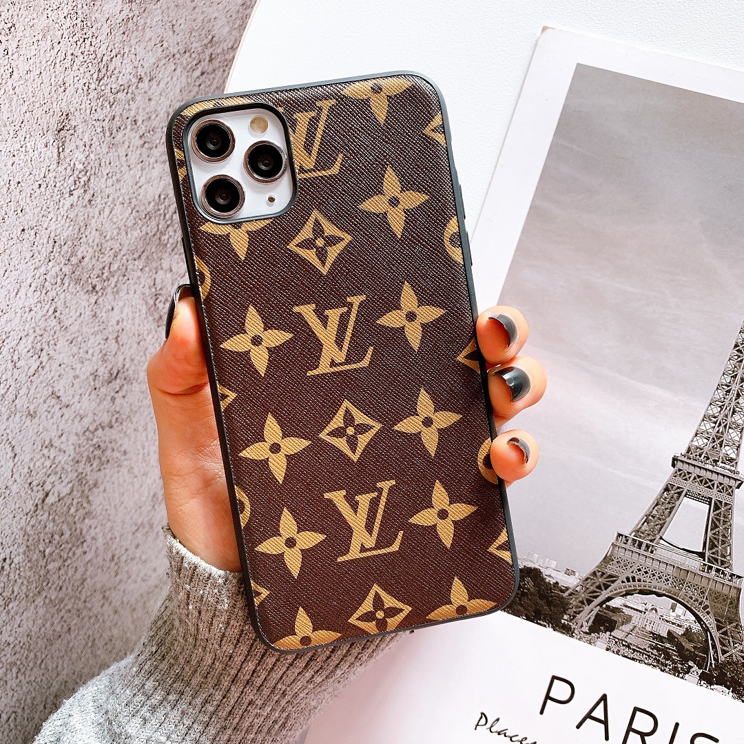 Ốp Lưng Da IMD Họa Tiết Louis Vuitton