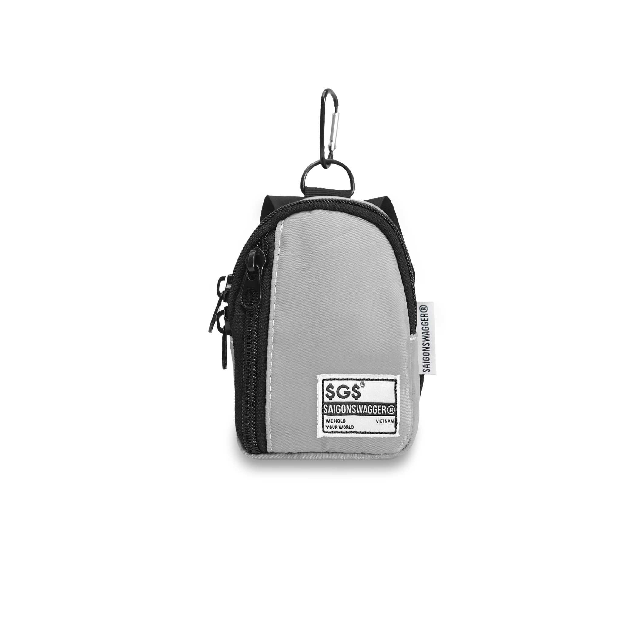 Phụ kiện móc khoá balo mini SAIGON SWAGGER® SGS ZIPPER BACKPACK KEYCHAIN