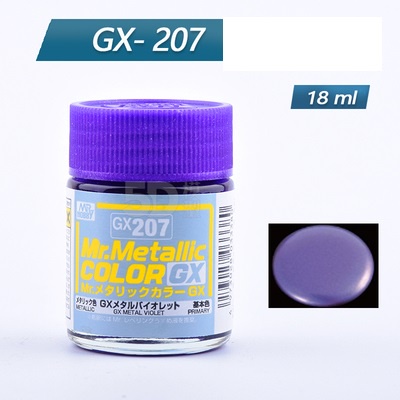 Sơn mô hình mr color metallic gx201-gx217