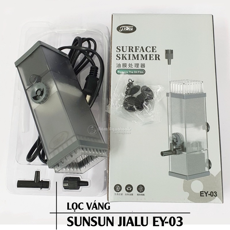Lọc váng sunsun ey-03 - lọc váng dành cho bể cá cảnh, bể thuỷ sinh