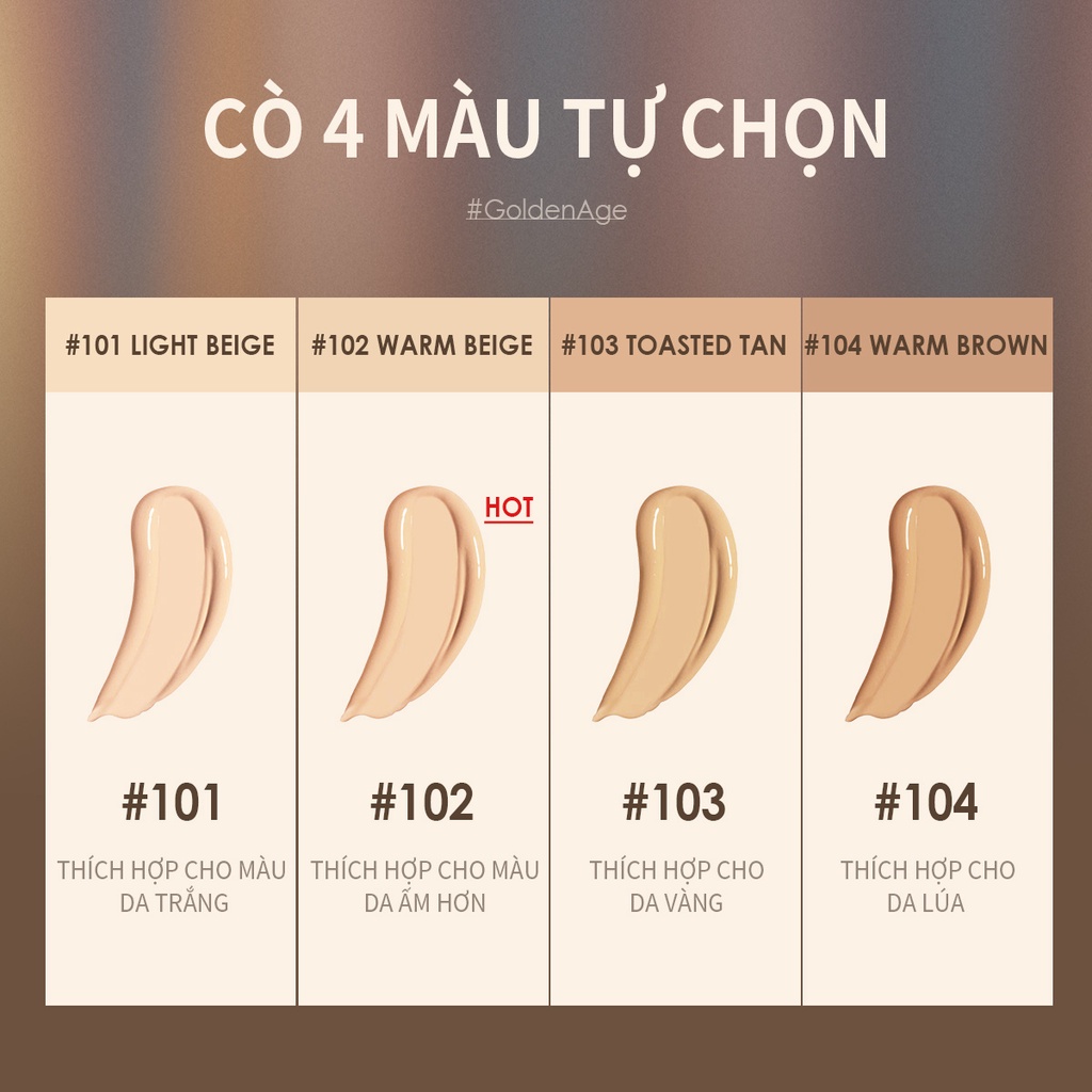 FA198 Phấn nước BB Cushion Focallure GoldenAge 12g