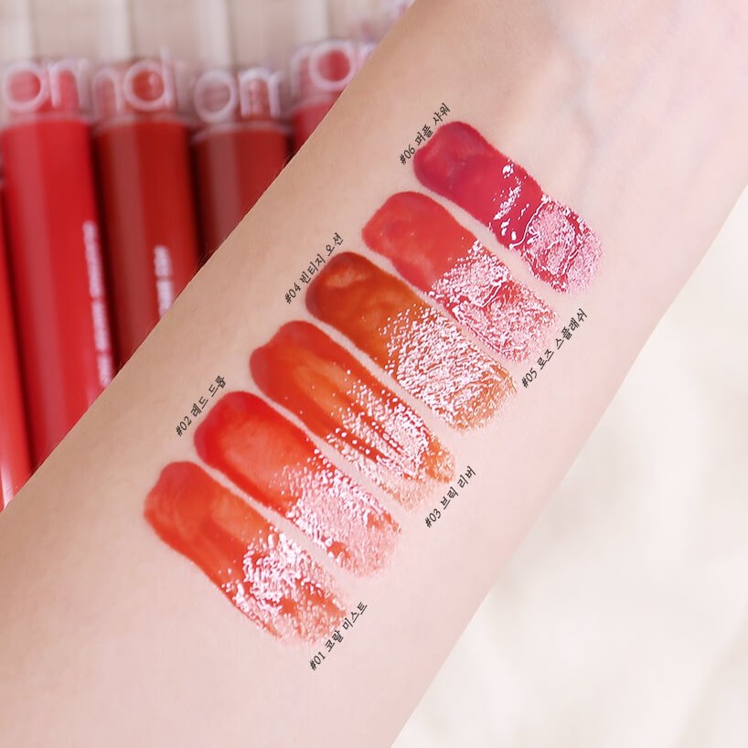 Son nước ROMAND Glasting Water Tint 4g