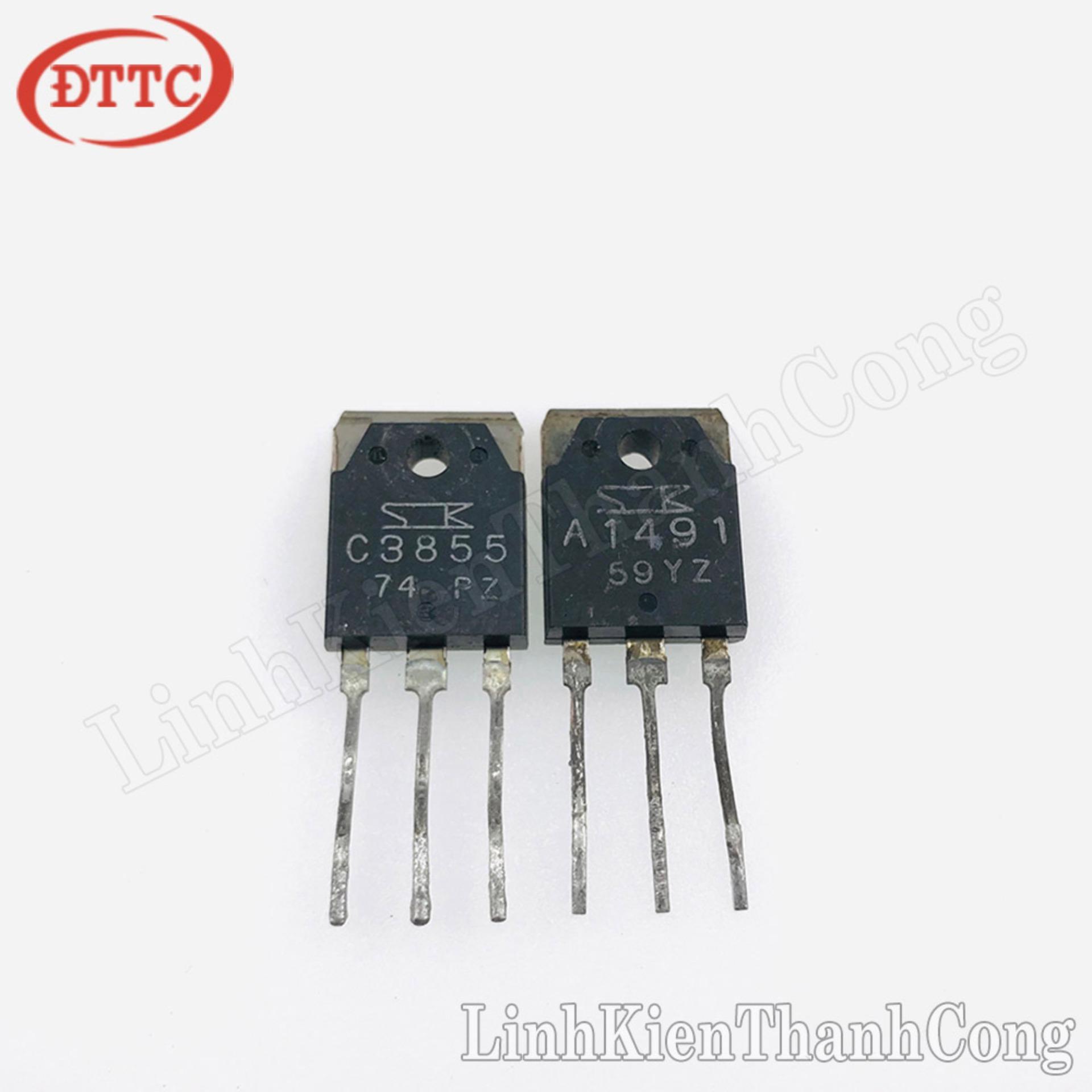 Cặp A1491 C3855 Sanken tháo máy